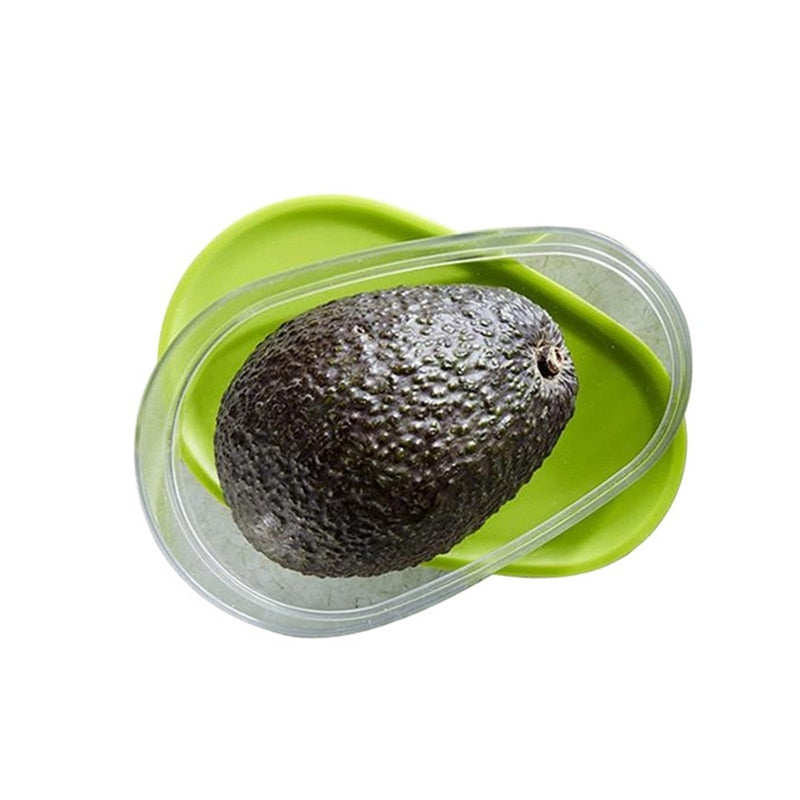 Plastic Avocado Saver Avocado Food Crisper Storage Box Fruit Vegetable Container Food Avocado Fresh-Keeping Box Kitchen Tools