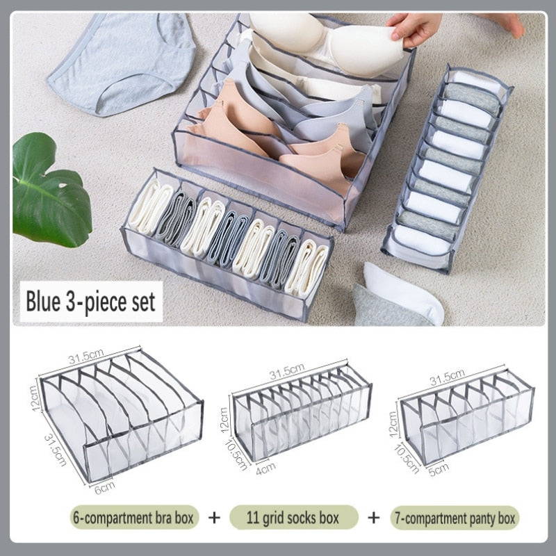 underwear organizer clothes wardrobes box closet room organizers foldable drawer home organization and storage bedroom shelf