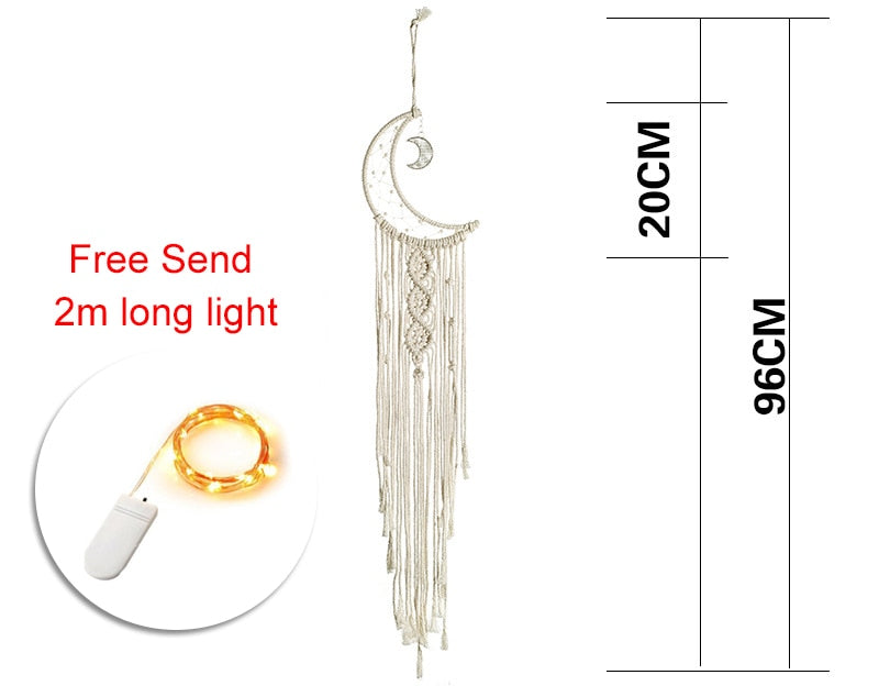 baby dream catcher nordic style decor nordic decoration home children's room decoration nursery decor=wind chimes dreamcatcher