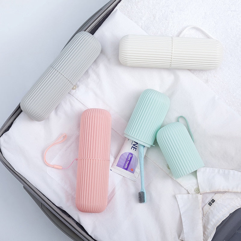 1Pc Toothbrush Storage Box Portable Toothbrush Holder Cover Toothpaste Case For Home School Travel Container New Arrival