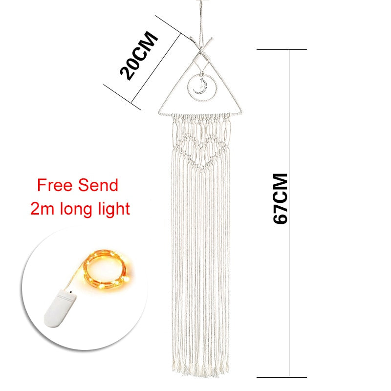 baby dream catcher nordic style decor nordic decoration home children's room decoration nursery decor=wind chimes dreamcatcher