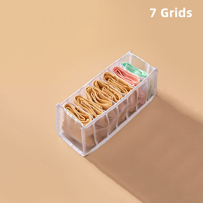 Underwear Bra Socks Panty Storage Boxes Home Dormitory Office Cabinet Organizers Wardrobe Closet Drawer Organization Box Divider