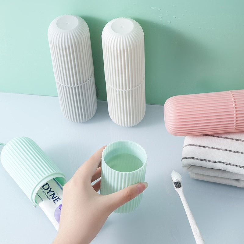 1Pc Toothbrush Storage Box Portable Toothbrush Holder Cover Toothpaste Case For Home School Travel Container New Arrival