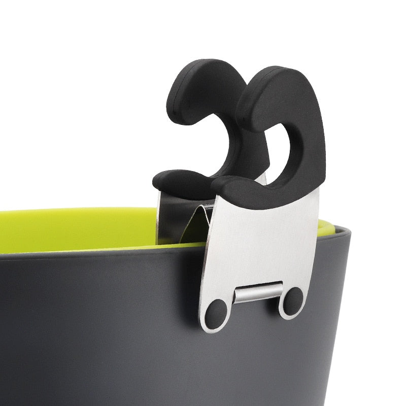 Stainless Steel Heat-resistant Spoon Rest Spatula Holder Hot Pot Clipper Mess Free Kitchen Gadgets