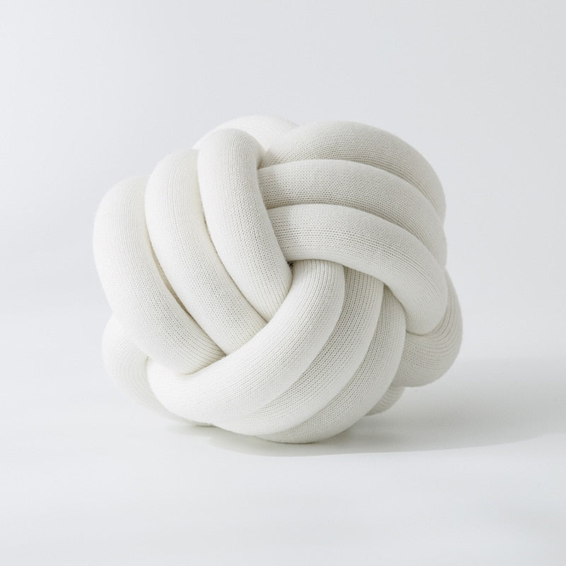 REGINA DIY Knot Pillow Ball Creative Oversize Bedroom Decoration Pet Toy Cute Soft Living Room Decorative Sofa Cushion Pillows