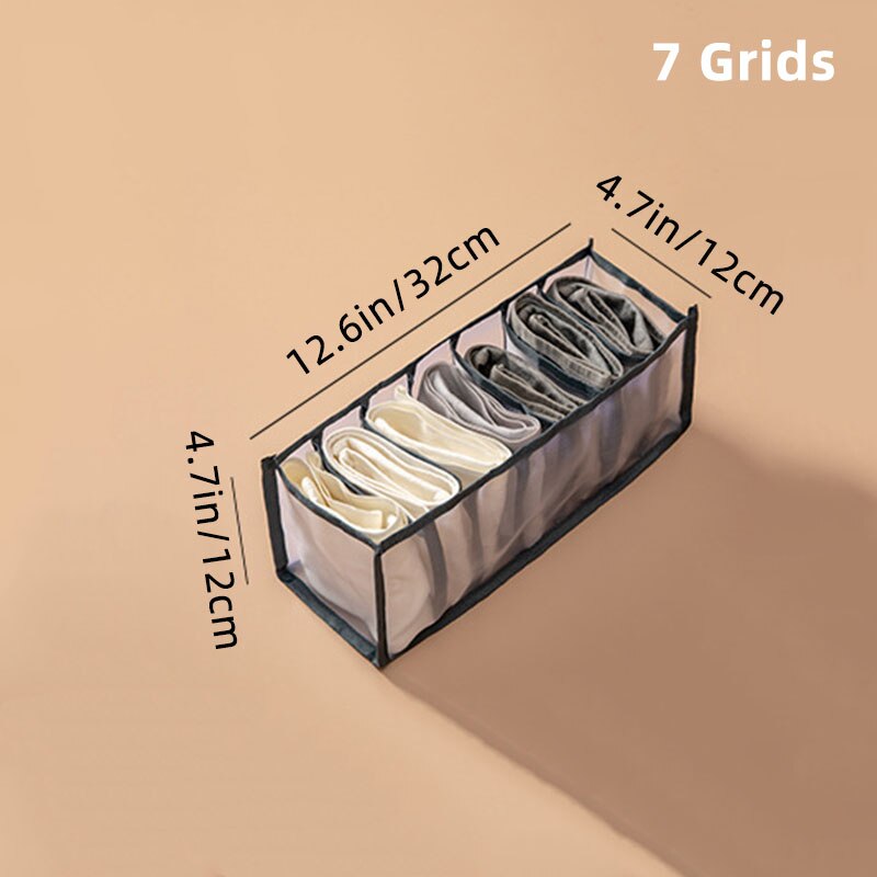 Underwear Bra Socks Panty Storage Boxes Home Dormitory Office Cabinet Organizers Wardrobe Closet Drawer Organization Box Divider