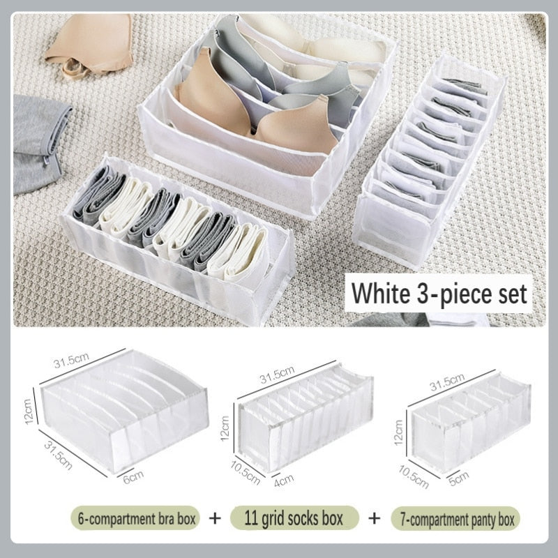 underwear organizer clothes wardrobes box closet room organizers foldable drawer home organization and storage bedroom shelf