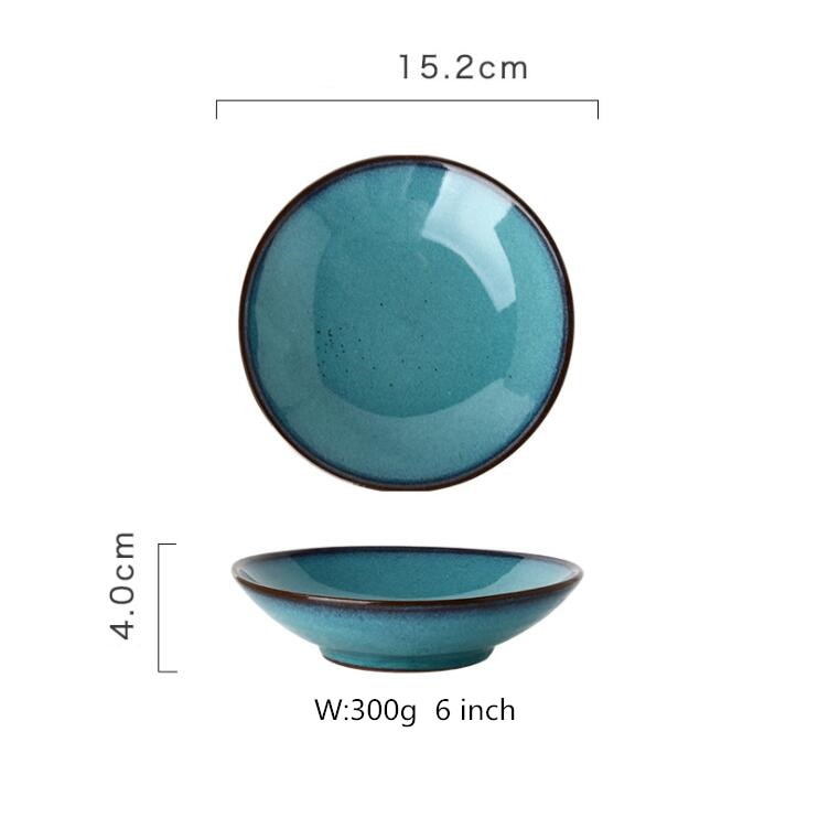 Porcelain Dinner Plate Set Kitchen Plate Ceramic Tableware Food Dishes Rice Salad Noodles Bowl Soup Kitchen Cook Tool