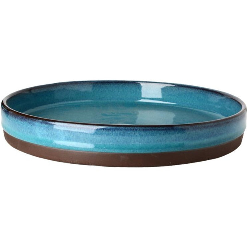 Porcelain Dinner Plate Set Kitchen Plate Ceramic Tableware Food Dishes Rice Salad Noodles Bowl Soup Kitchen Cook Tool