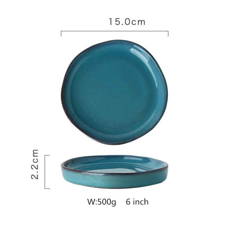 Porcelain Dinner Plate Set Kitchen Plate Ceramic Tableware Food Dishes Rice Salad Noodles Bowl Soup Kitchen Cook Tool