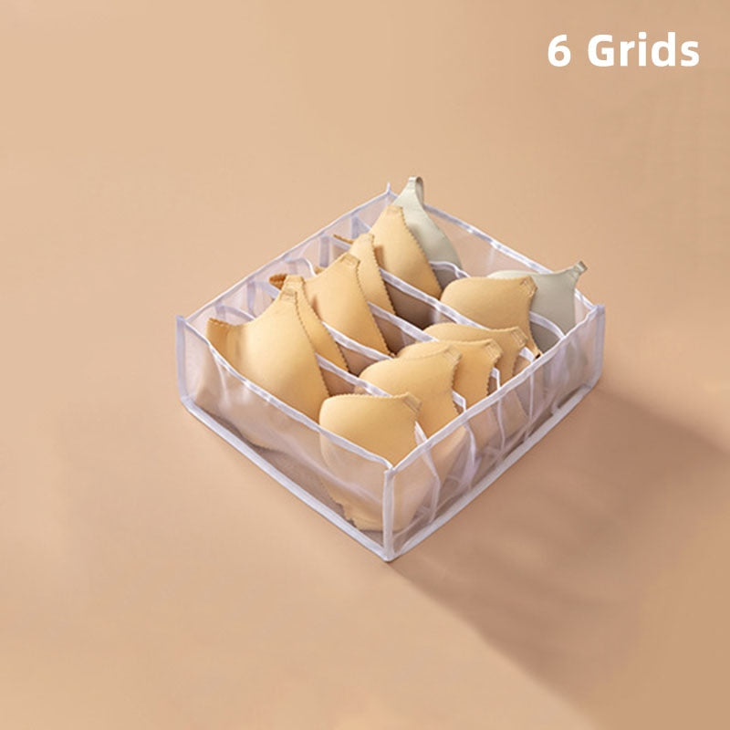 Underwear Bra Socks Panty Storage Boxes Home Dormitory Office Cabinet Organizers Wardrobe Closet Drawer Organization Box Divider
