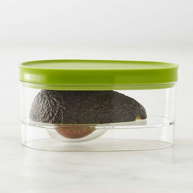 Plastic Avocado Saver Avocado Food Crisper Storage Box Fruit Vegetable Container Food Avocado Fresh-Keeping Box Kitchen Tools