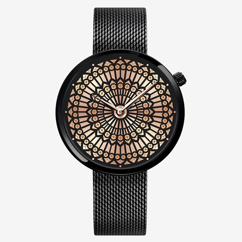 Shengke Women Watches Characteristic Texture Fashion Casual Quartz Female Watches Bayan Kol Saati Wristwatches Reloj Mujer 2019