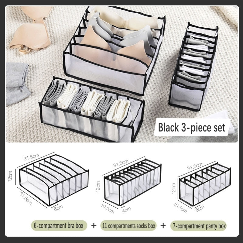 underwear organizer clothes wardrobes box closet room organizers foldable drawer home organization and storage bedroom shelf