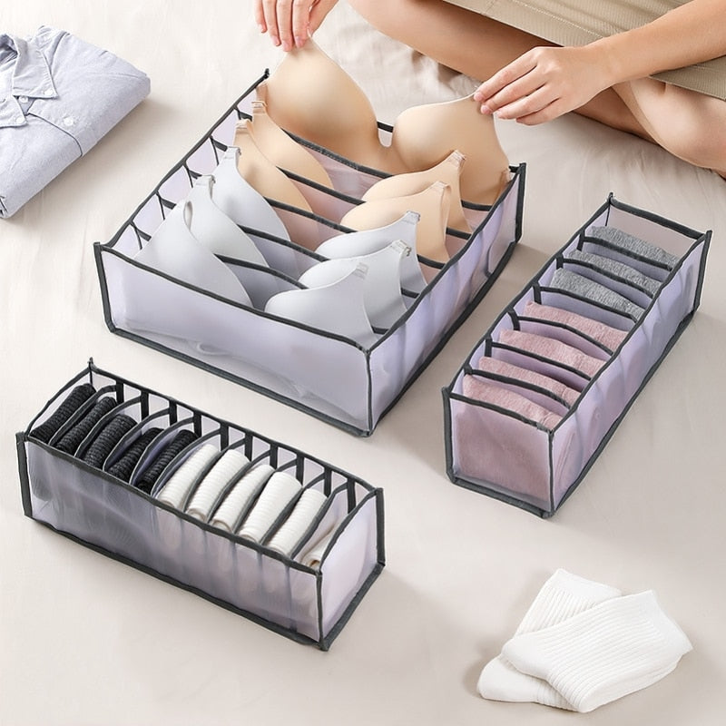 underwear organizer clothes wardrobes box closet room organizers foldable drawer home organization and storage bedroom shelf