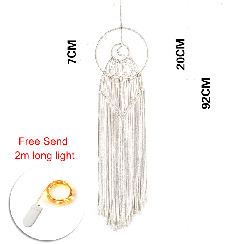 baby dream catcher nordic style decor nordic decoration home children's room decoration nursery decor=wind chimes dreamcatcher