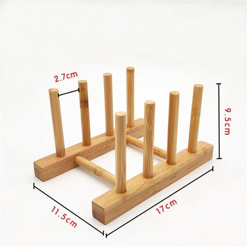 Wooden Cup Storage Rack Kitchen Porcelain Glass Mug Organization Drain Shelf Upside Down Home Dining Table Drop Shopping K149