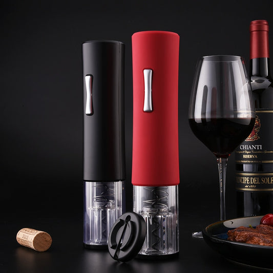 Electric Wine Opener Bottle Corkscrew Open Foil Cutter Electric Automatic Kitchen Accessories Gadgets Automatic Bottle Opener