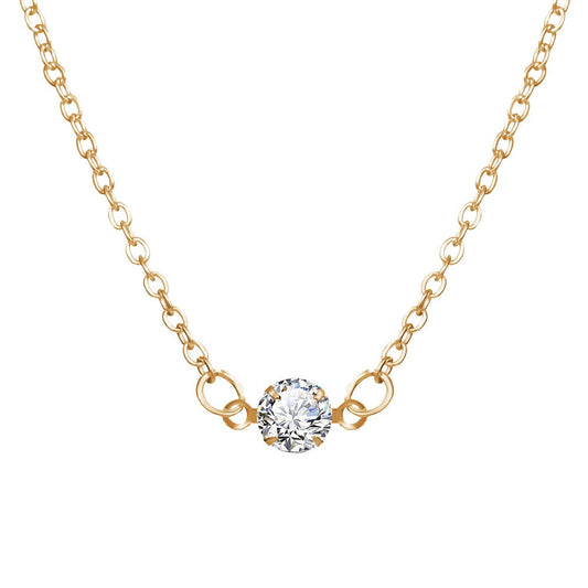 Modyle 2020 Summer Gold Chain Cross Necklace Small Gold Cross Religious Jewelry Women's necklace