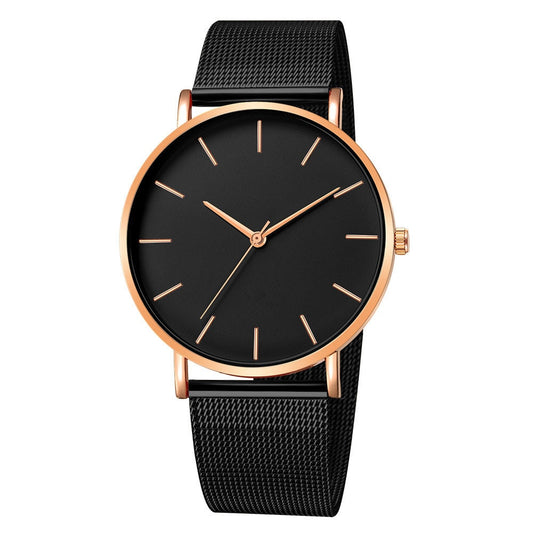 Women Watch Rose Gold Montre Femme 2022 Mesh Belt ultra-thin Fashion relojes para mujer Luxury Wrist Watches reloj muje