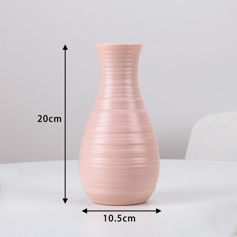 Modern vases decoration home Nordic Style Flower Arrangement Living Room Origami flower pot for interior