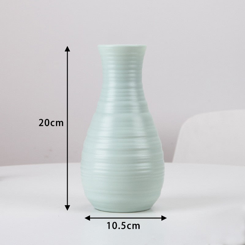 Modern vases decoration home Nordic Style Flower Arrangement Living Room Origami flower pot for interior