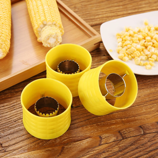 Creative Corn Peeler Kitchen Gadgets Accessories Corn Kernel Grain Cob Thresher Corn Stripper Remover Fruit Vegetable Tools