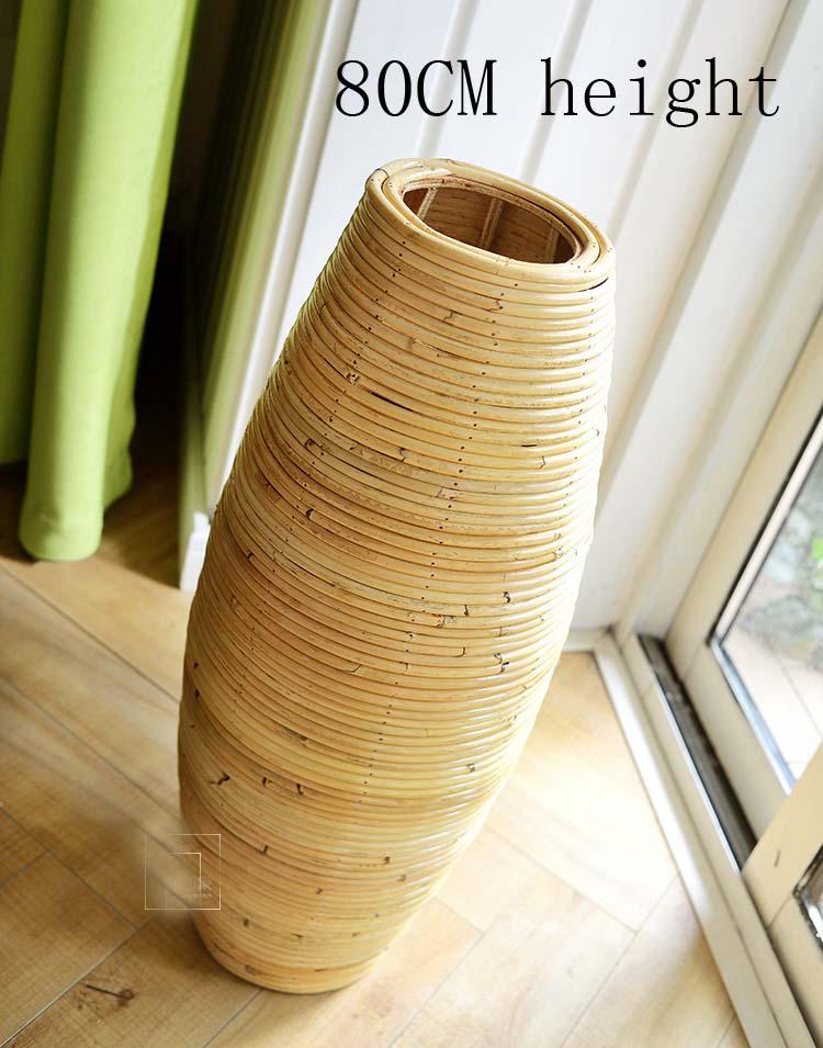 Large Floor Vase Home Decor Big Vase Home Decor Large Bamboo Floor Vase Big Living Room Decoration Floor Vase Art  1657567