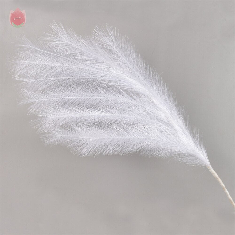 1Pc Artificial Pampas Grass Home Decor Plant Artificial Flower Bouquet Diy Wedding Christma Flower Decoration Fake Flower Plants