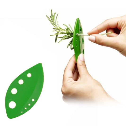 APRICOT 1pcs Vegetables Celery Parsley Cabbage Leaf Stripper Plastic looseleaf herb Leaf stripper Kitchen Gadgets