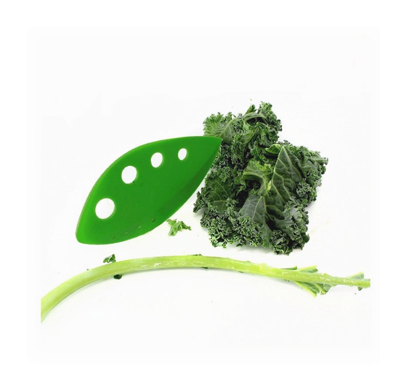 APRICOT 1pcs Vegetables Celery Parsley Cabbage Leaf Stripper Plastic looseleaf herb Leaf stripper Kitchen Gadgets