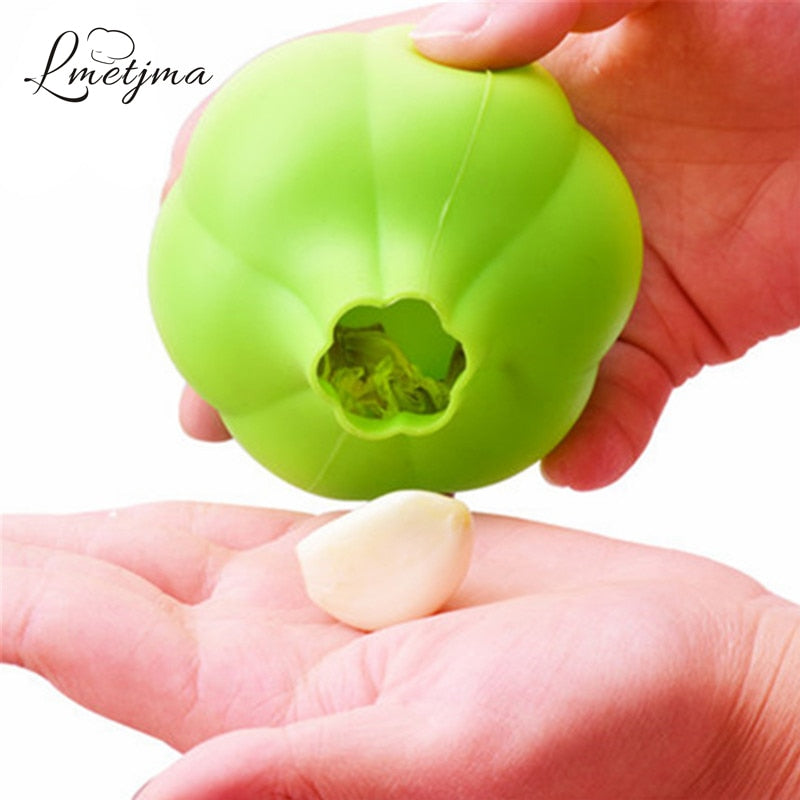 LMETJMA Magic Silicone Garlic Peeler Peel Useful Garlic Peeler Machine  Garlic Stripper Peeling Cooking Vegetable Gadgets D0013