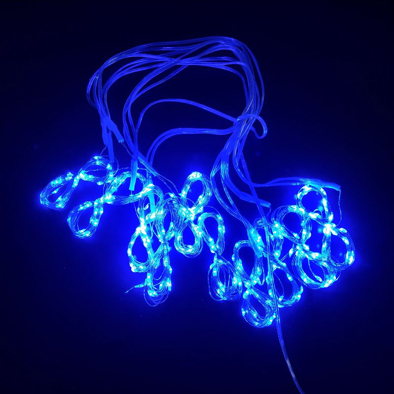 3M Remote LED String Lights Curtain USB Battery Fairy Lights Garland Led Wedding Party Christmas For Window Home Outdoor Decor