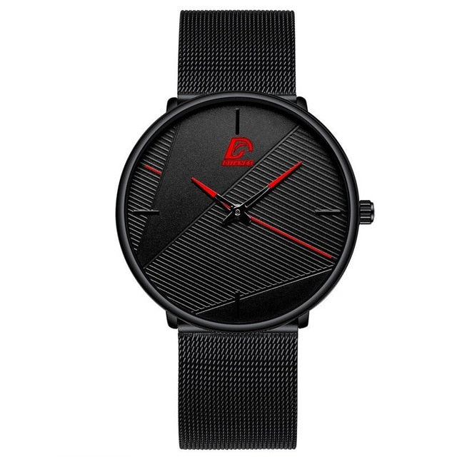 reloj hombre Watches Mens 2022 Minimalist Men&#39;s Fashion Ultra-thin Watch Simple Men Business Quartz Wristwatch relogio masculino